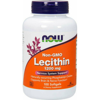 NOW Foods Lecithin 1200 mg [100 Softgels]